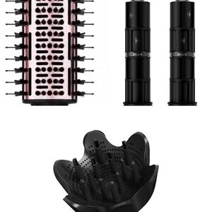 Shark FlexStyle Black Hair Styling Attachments set of 3